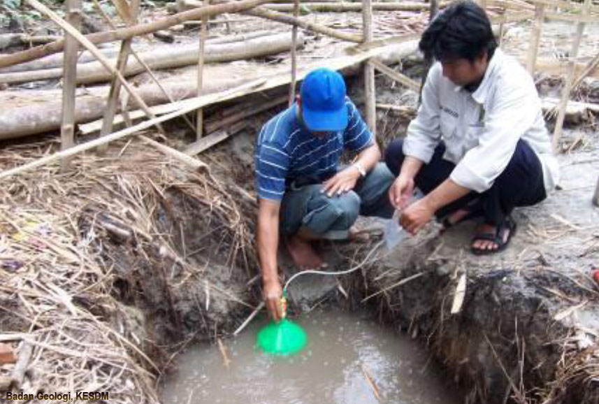 Semburan Gas Di Tolitoli Diduga Berasal Dari Fluida Hidrotermal